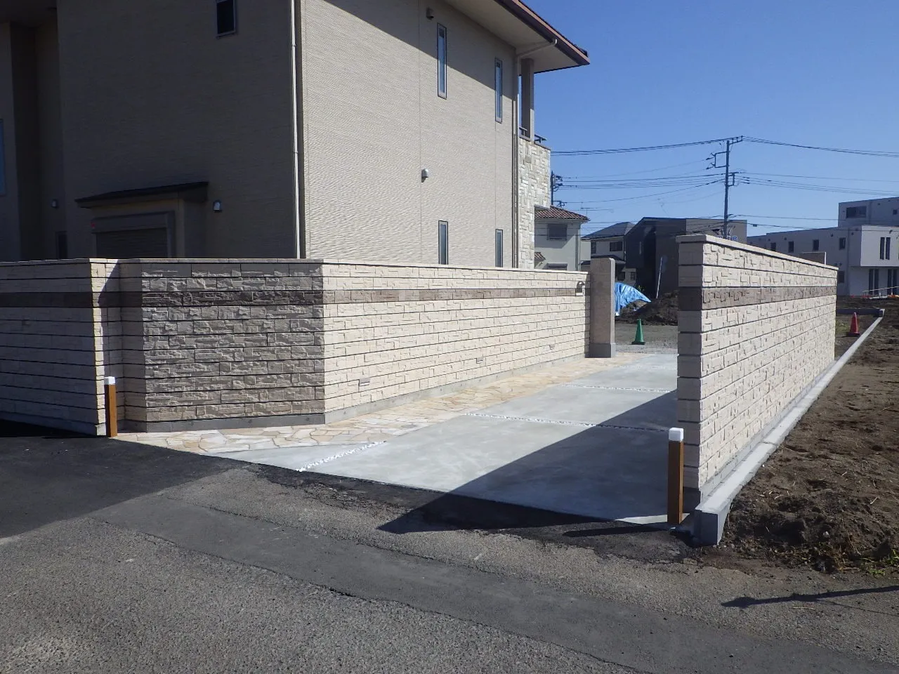 デザインブロック×土間コンクリート