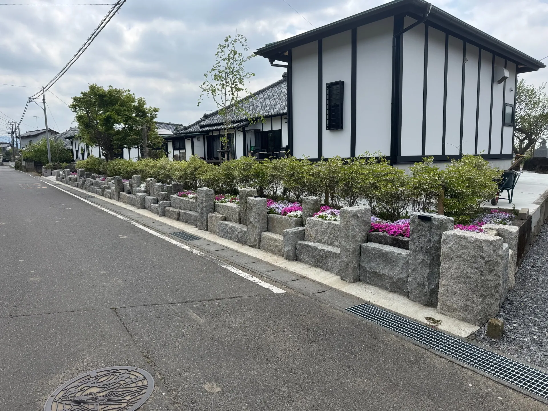 石積×植栽